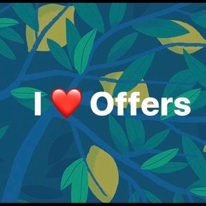 I will accept most any offer!